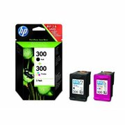 HP№300Combo-packBlack/Tri-colorInkCartridges