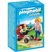 MotherwithTwinStrollerPlaymobil
