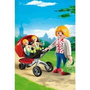 MotherwithTwinStrollerPlaymobil