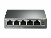 ".5-portGigabitSwitchTP-LINK""TL-SG1005P"",with4-PortPoE,steelcase510/100/1000MbpsRJ45portsWithfourPoEports,transfersdataandpowerononesinglecableWorkingwithIEEE802.3afcompliantPDs,expandshomeandofficenetwork802.1p/