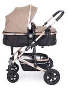 StrollerKikkaBoo3in1AmaiaBeige