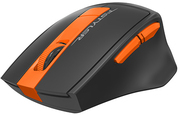 WirelessMouseA4TechFG30,Optical,1000-2000dpi,6buttons,Ergonomic,1xAA,Black/Orange,USB