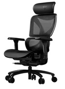 ErgonomicGamingChairThunderX3XTCMeshBlack,Usermaxloadupto125kg/height165-185cm