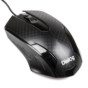 DialogPointer-опт.мышка,3кнопки+ролик,USB,черная