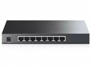 "8-port10/100/1000MbpsSwitchTP-LINK""T1500G-8T""802.3afcompliantPoEPort8allowsreceivingpowerfromaPoEsourceGigabitEthernetconnectionsonallportsprovidefullspeedofdatatransferringAdvancedsecurityfeaturesincludeIP-MAC-Port