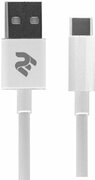 2ECableUSB3.0toTypeC,MoldingType,White,1m