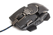 ZALMAN"ZM-GM4"/Knossos,LaserGamingMouse,800-8200dpiadjustable(Real-timeDPIchange&memory),10programmablebuttons,AvagoA9800gamingsensor,Omronbuttonapplied,Height&Widthadjustable,Weightadjustable(upto21g/6x3.5g),USB,Black