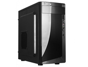 CaseMiditowermATXHPCD-06ShinyBlack,500W,12cmfan,24pin,2xSATAcables,2xUSB2.0&Audio(carcasa/корпус)