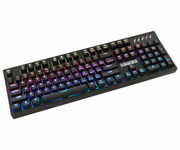 ZALMAN"ZM-K900M",MechanicalGamingKeyboard,TrueColorRGBLEDEffect,FullColorCustomization,KailhBlueKeySwich,1000Hzpollingrate(Z-Enginetechnology),G-PROFILEmode,Supportsunlimitedsimultaneouskeypresses,USB+PS2,Black