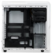 ZALMAN"Z3PLUSWHITE"ATXCase,withSide-Window,withoutPSU,Massivemetalmesh,Tool-less,4fanspre-installed(1x120mmBlueLEDfan,3x120mmfan),1x2.5",VGA/FANmultiguide,Fan-speedadjustingswich,1xUSB3.0,2xUSB2.0/Audio,White/Black
