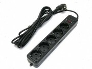 SurgeProtectorforUPS,0,5m,5Sockets,UltraPower,black,UP3-B-0.5UPS