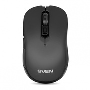 МышьбеспроводнаяSVENRX-560SW,Optical,800-1600dpi,6buttons,Ergonomic,1xAA,Black