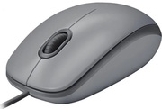 MouseLogitechM110Silent,Optical,1000dpi,3buttons,Ambidextrous,Gray,USB,PN910-005490