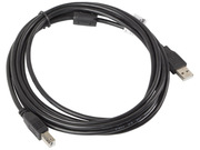 CableUSBAM-BM3mLANBERGwithFerritecoreCA-USBA-11CC-0030-BK
