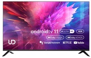 50"LEDTVUD50U6210,Black(3840x2160UHD,SMARTTV(ANDROID11OS),3xHDMI2.0,2xUSB,Wi-Fi(2.4GHz+5GHz),Bluetooth,DVB-T/T2/C/S2,Speakers2x7WDolbyAudio,VESA200x200,9.8Kg)