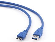 GembirdCCP-mUSB3-AMBM-6,3M,CableMicroUSB3.0,MicroB-AM,3mforexternalHDD(cabluUSB/кабельUSB)