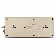 SurgeProtector8Sockets,1.8m,SvenSF-08-16,Grey,flame-retardantmaterial