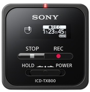 DigitalVoiceRecorderSONYICD-TX800,16GBTXSeriesBlack