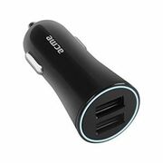 ACMECH104Carcharger,Black,InputDC12-24V,Output2xUSBType-ADC5V,3.4A(17W),Illumination:whiteLED