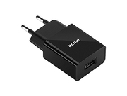 ACMECH202Wallcharger,Black,InputAC100–240V,50/60Hz,OutputUSBType-ADC5V,2.4A(12W)