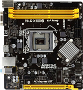 МатеринскаяплатаBiostarH61MHV2,Socket1155,IntelH61,mATX