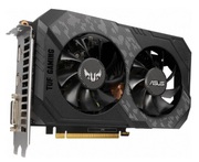 "VGAASUSGTX16606GBGDDR5TUFGamingOC//GeForce®GTX1660,6GBGDDR5,192bit,Engine1530/1845MHz(OCMode),Memory8002MHz,ActiveCooling(2xfans),DisplayPort1.4*1,HDMI2.0b*1,DVI-D*1,Power8Pin*1https://www.asus.com/Graphics-Cards/T