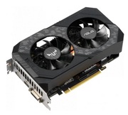 "VGAASUSGTX16606GBGDDR5TUFGamingOC//GeForce®GTX1660,6GBGDDR5,192bit,Engine1530/1845MHz(OCMode),Memory8002MHz,ActiveCooling(2xfans),DisplayPort1.4*1,HDMI2.0b*1,DVI-D*1,Power8Pin*1https://www.asus.com/Graphics-Cards/T
