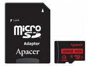 .128GBMicroSD(Class10)UHS-I(U1)+SDadapter,Apacer"AP128GMCSX10U5-R"(R/W:85/20MB/s)