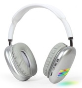 GembirdBHP-LED-02-W,BluetoothStereoHeadphoneswithbuilt-inMicrophone