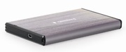 2.5"SATAHDDExternalCaseminiUSB3.0,AluminumLight-Grey,GembirdEE2-U3S-3-LG