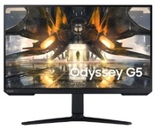 27"SAMSUNGOdysseyG5S27AG520N,Black,IPS,2560x1440,165Hz,FreeSync+GSync,1ms,350cd,HDR,DP+HDMI,Pvt