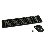 DialogKatana-RF2,4GнаборUSB:ММ-клавиатура+оптическаямышка,цветчерный
