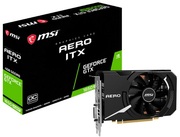 MSIGeForceGTX1650AEROITX4GOC/4GBGDDR5128Bit1740/8000Mhz,DVI-D,HDMI,DisplayPort,SingleFan-ITXThermaldesign,TORXFan2.0,GamingApp,Retail