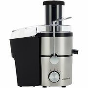 JuicerExtractorPolarisPEA0934A,900Wpoweroutput,juicecollectioncontainer0.4lremovablepulpcontainer1.25l,feedingtube(65mm),2speeds,stainlesssteel