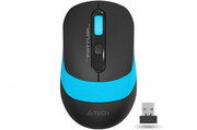 WirelessMouseA4TechFG10,Optical,1000-2000dpi,4buttons,Ambidextrous,1xAA,Black/Blue,USB