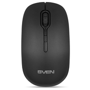 МышьSvenRX-510SWSilent,Optical,800-1600dpi,4buttons,Ambidextrous,1xAA,Black