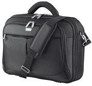 TrustNBbag17.3"SydneyCarry,Scalablemaincompartmenttofitmostnotebookswithscreensupto17.3"(420x298x50mm),High-qualityfinishingwithdurablefabricandmetalfittingsandzipper-pulls,Black