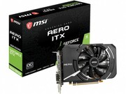 MSIGeForceGTX1660SUPERAEROITX6GOC/6GBGDDR6192Bit1815/14000Mhz,1xDVI,1xHDMI,1xDisplayPort,Singlefan-ITXthermaldesign(ZeroFrozr/AirflowControlTechnology),TORXFAN,Retail