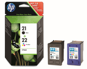 HP№21/22Combo-packInkjetCartridges
