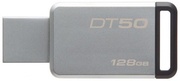 ФлешкаKingstonDataTraveler50,128GBUSB3.1,Silver/Black