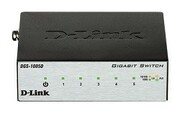 D-LinkDGS-1005D/I2AL2UnmanagedSwitchwith510/100/1000Base-Tports,2KMacaddress,Auto-sensing,Metalcase