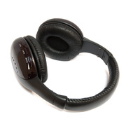 DialogHomeline-RFстереонаушникисрег.громкости,черные(FM,микрофонвбазе,радионяня,аудио-диалог)