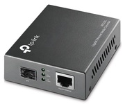 TP-LINKMC220L,GigabitSFPMediaConverter,1xLanGigabitport,1x1000MSFPport,Multi-mode/Single-modeSFPmodule,WaveLengthDependsontheusedSFPmodule,ExternalPowerAdapter
