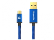 CableUSBType-C1.2m-XtremeMacReversibleUSB-AtoUSB-Ccable,Premiumquality,USB2.0A-plugC-plug,PETstructure,Goldplatedconnectors,Blue