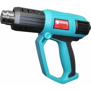 OLK32001ИНДУСТРИАЛЬНЫЙФЕНKRAFTTOOLНапряжение:230V–50HzМощность:2000ВтТемпература:50-600°CПроизводительность:250-500л/минВес:2кгВкомплекте:4насадки,скребок