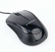 GembirdMUS-3B-02,OpticalMouse,3-button,1000dpi,USB,Black