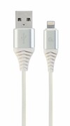 "BlisterLightning8-pin/USB2.0,2.0mCablexpertCottonBraidedSilver/Wnite,CC-USB2B-AMLM-2M-BW2-https://gembird.nl/item.aspx?id=10802"
