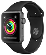 AppleWatch342mm/SpaceGrayAluminiumCaseWithBlackSportBand,MTF32GPSSpaceGrey