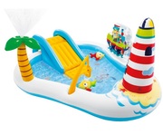 Intex57162CentrudejoacagonflabilFISHINGFUN218x188x99cm,2+