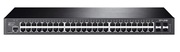 TP-LINKT2600G-52TS48-portPure-GigabitL2ManagedSwitch,4810/100/1000MbpsRJ45portsincluding4comboSFPslots,Port/Tag/MAC/Voice/Protocol-basedVLAN,GVRP,STP/RSTP/MSTP,IGMPV1/V2/V3Snooping,L2/L3/L4TrafficClassification